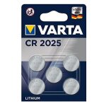 Varta 6025101401 - knopfzellen - set 5x cr 2025 electronic - cr2025