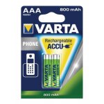 Varta batterie rechargeable nimh aaa 1. 2 v 750 mah 2 - blister
