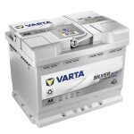 Varta d52 (a8) silver dynamic agm xev 560 901 068 batterie voiture 60ah