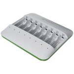 Chargeur de piles rondes varta eco charger multi nimh lr03 (aaa) lr6 (aa)