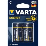 Varta pack de 2 piles alcalines energy c (lr14)