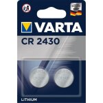 Varta pack de 2 piles électroniques lithium cr2430 3v Varta pack de 2 piles électroniques lithium cr2430 3v