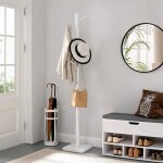 Vasagle portemanteau portant à vêtements en bois massif support sur pieds avec 8 crochets 30 x 30 x 175 ... Vasagle portemanteau portant à vêtements en bois massif support sur pieds avec 8 crochets 30 x 30 x 175 ...