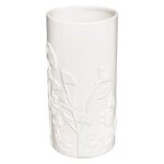 Vase mind c�ramique blanc h25cm - atmosphera cr�ateur dint�rieur