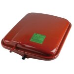 Vase dexpansion - saunier duval - s1006200 - 8 litres - rouge - objet d�coratif