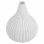 Vase  fleurs - omabeta - cramique - simple et moderne - blanc - 108 x 98 x 2 cm