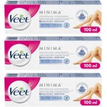 Veet lot de 3 crèmes dépilatoire minima - douceur longue durée - peaux sensibles - 100ml Veet lot de 3 crèmes dépilatoire minima - douceur longue durée - peaux sensibles - 100ml