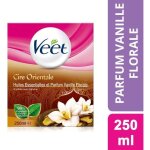 Veet cire chaude orientale pilation aux huiles essentielles vanille florale 250ml