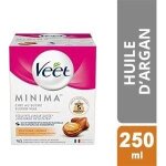 Veet minima pure pilation cire chaude au sucre 100% naturelle au th vert tonifiant 250ml