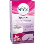 Recharge de cire sans bandes - veet - spawax - figue sucre - lys violet - 6 recharges