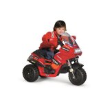 V�hicule �lectrique pour enfants - peg perego - ducati desmosedici evo - rouge - 3 roues - batterie