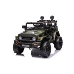Toyota fj cruiser voiture �lectrique 12v - vert - 1 � 6 ans - licence officielle - pneus eva - bluetooth ...