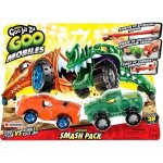 Vhicules miniatures - moose toys - goo mobiles - turbo tyger vs rumbler jaw