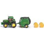 V�hicule miniature - siku - tracteur john deere avec presse � ballots - mixte - 83g - multicolore