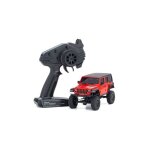Véhicule radiocommandé - kyosho - jeep wrangler rubicon - rouge - extérieur - piles Véhicule radiocommandé - kyosho - jeep wrangler rubicon - rouge - extérieur - piles