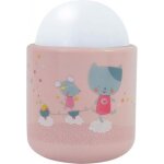 Veilleuse nomade - pabobo - rose - rechargeable usb - pour enfant
