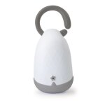 Veilleuse - pabobo - lumiblo - lanterne � souffle - gris - 18 cm