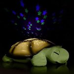 Veilleuse projecteur bb - sensbun - tortue musicale - led lumire nuit enfant fille garons - vert