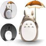 Veilleuse totoro mon voisin totoro led lampe dambiance pour enfants pour lampe de chevet de chambre lampe ...