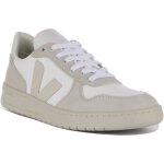 Veja v - 10 b - mesh baskets � lacets en maille recycl�e pour femmes en blanc gris (blanc gris 39)