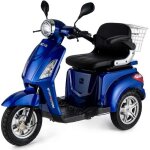 Veleco zt15 tricycle �lectrique mobilit� / loisirs scooter senior handicap� affichage num�rique panier ...