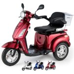 Veleco zt15 tricycle �lectrique mobilit� / loisirs scooter senior handicap� affichage num�rique panier ...