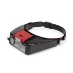 Velleman loupe frontale avec �clairage led grossissement 1. 8x / 2. 3x / 3. 3x avec module lumineux r�glable ...
