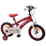 Vlo 14 kidbike - monovitesse - cadre acier - rouge - garon