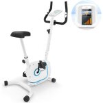 Vlo dappartement klarfit myon cycle - inertie 12kg - rsistance 8 niveaux - blanc