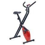 Vlo dappartement pliable - pearl sports - rsistance magntique - rouge et noir - 14 niveaux de rsistance ...