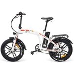 Vlo lectrique pliable youin dubai - roues fat de 20 x 40 - autonomie jusqu 45 km