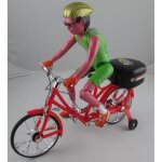 Vlo lectrique pliant et musical avec cycliste - liam access - rouge - mixte - a partir de 3 ans