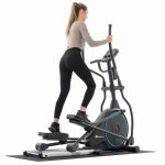 V�lo elliptique dappartement hop - sport hs - 160cf stage roue dinertie 24kg r�sistance magn�tique 32 ...