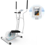 Vélo elliptique klarfit myon cycle - inertie 12 kg - 8 résistances magnétiques - blanc Vélo elliptique klarfit myon cycle - inertie 12 kg - 8 résistances magnétiques - blanc