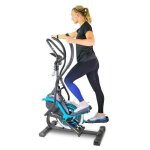 Vlo elliptique super smart bike cross trainer - 8 niveaux de rsistance magntique - roue inertie 7kg ...
