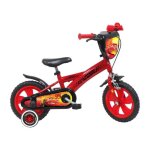Vlo enfant 12 - cars - rouge - 3  5 ans - roues 12 - mixte