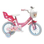 V�lo enfant 14 - volare - disney princess - rose - roues 14 pouces - 4 - 6 ans (90 - 110 cm)