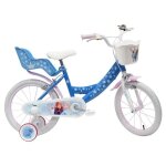 V�lo enfant 16 - frozen - noir - 5 � 7 ans - roues de 16 pouces - mixte