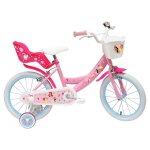 Vlo enfant 16 - volare - disney princess - rose - 5  7 ans - 16 pouces