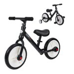 V�lo enfant draisienne 2 en 1 - homcom - roulettes et p�dales amovibles - hauteur selle r�glable - pour ...