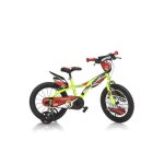 Vlo enfant garon raptor 14 pouces - jaune - freins sur le guidon