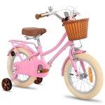 V�los pour enfants - hiland - r�tro d�contract� - 16 pouces - frein avant u tambour arri�re - roues dappui ...