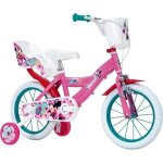 V�lo enfant - huffy - minnie - 14 pouces - 4 � 6 ans - stabilisateur