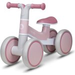 Draisienne  4 roues eva - lionelo villy - vlo enfant - 1 - 3 ans (jusqu 30 kg) - ergonomique - rose ...