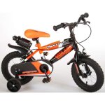 Vlo enfant volare sportivo - garon - 12 pouces - orange fluo noir - freins  deux mains