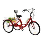 Vélo pliant de 24 pouces tricycle pour adulte tricycle avec panier - 3 roues avec porte - gobelet et ... Vélo pliant de 24 pouces tricycle pour adulte tricycle avec panier - 3 roues avec porte - gobelet et ...
