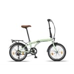 Vlo pliant pacto ten - 6 vitesses shimano - cadre en acier - haute qualit - vert