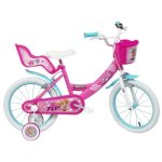 Vlo de ville - paw patrol - sky everest 16 pour fille - rose - licence pat patrouille - vlo loisir