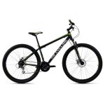 V�lo vtt semi - rigide 29 - ks cycling - xceed - 24 vitesses - noir - vert - taille de cadre 42 cm