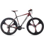 Vlo vtt semi - rigide 29 - ks cycling - xplicit - homme - 21 vitesses - noir - rouge - taille de cadre ...